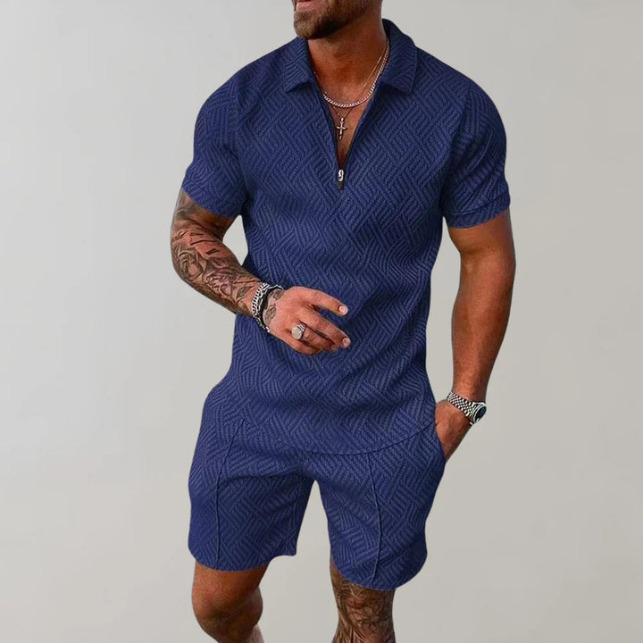 Zweiteiliges Sommer-Set für Herren – lässiger Komfort, ideal für Sommertage