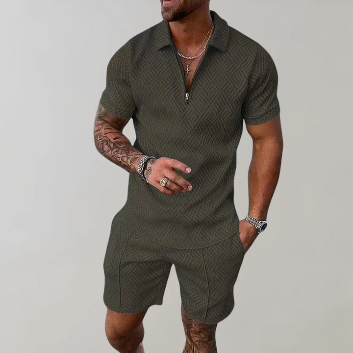 Zweiteiliges Sommer-Set für Herren – lässiger Komfort, ideal für Sommertage