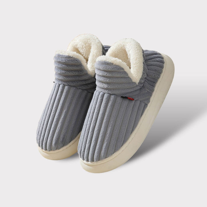 Ultra-warme ergonomische Fellpantoffeln