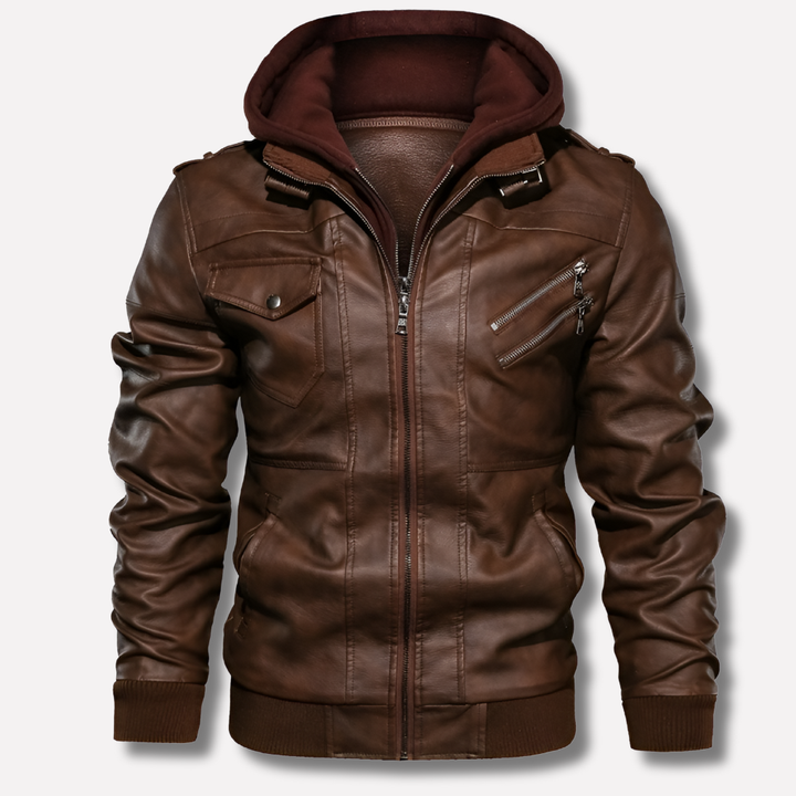 Herren Kapuzenjacke mit mehreren Taschen