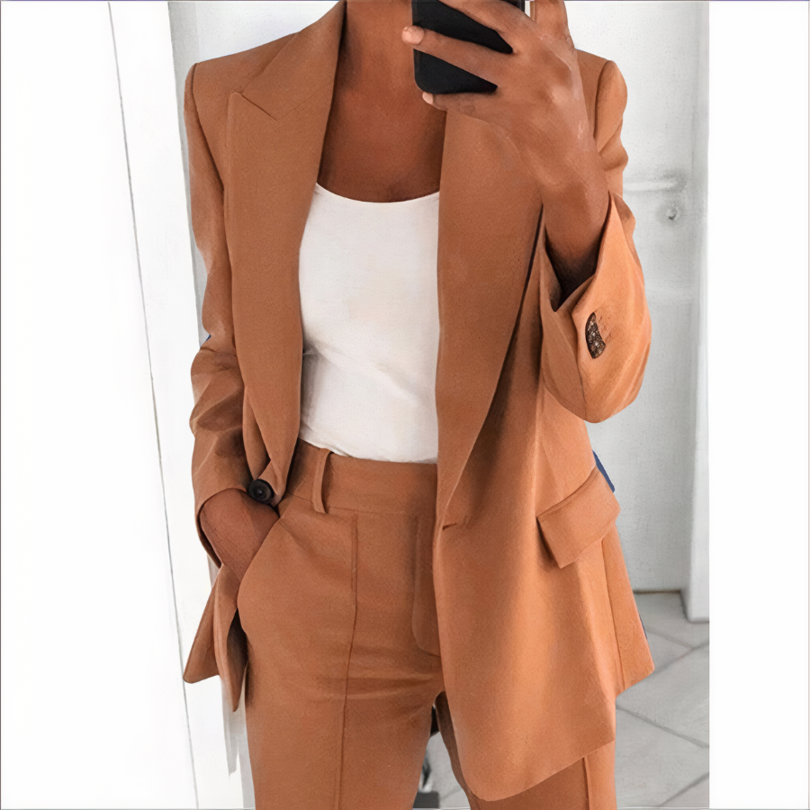 Elegantes Blazerset mit Hose für Damen