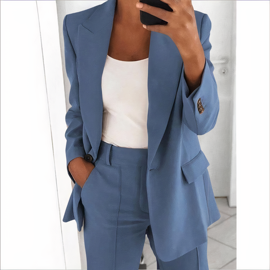 Elegantes Blazerset mit Hose für Damen
