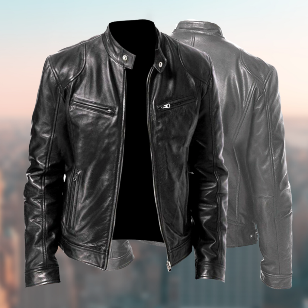 Herren-Lederjacke