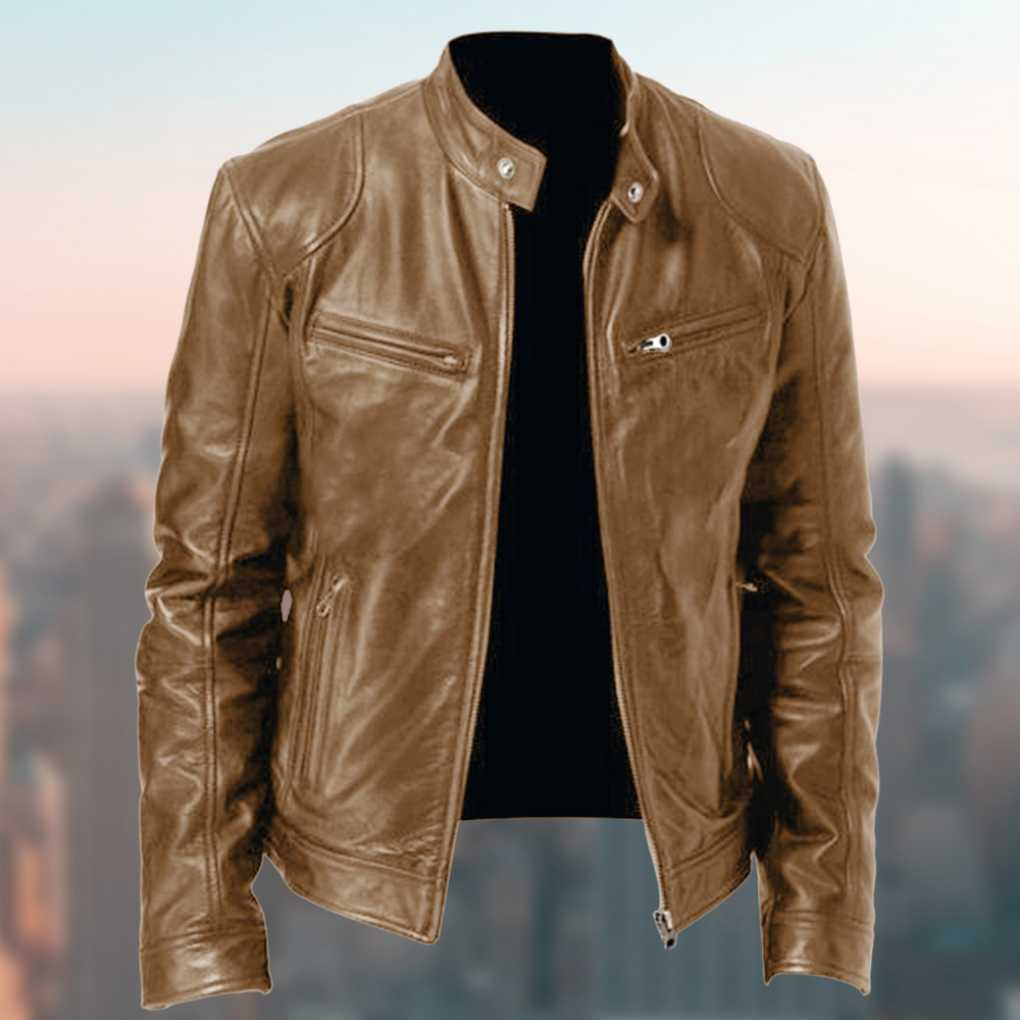 Herren-Lederjacke