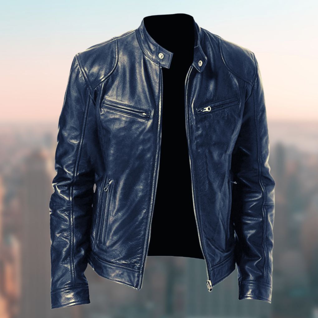 Herren-Lederjacke