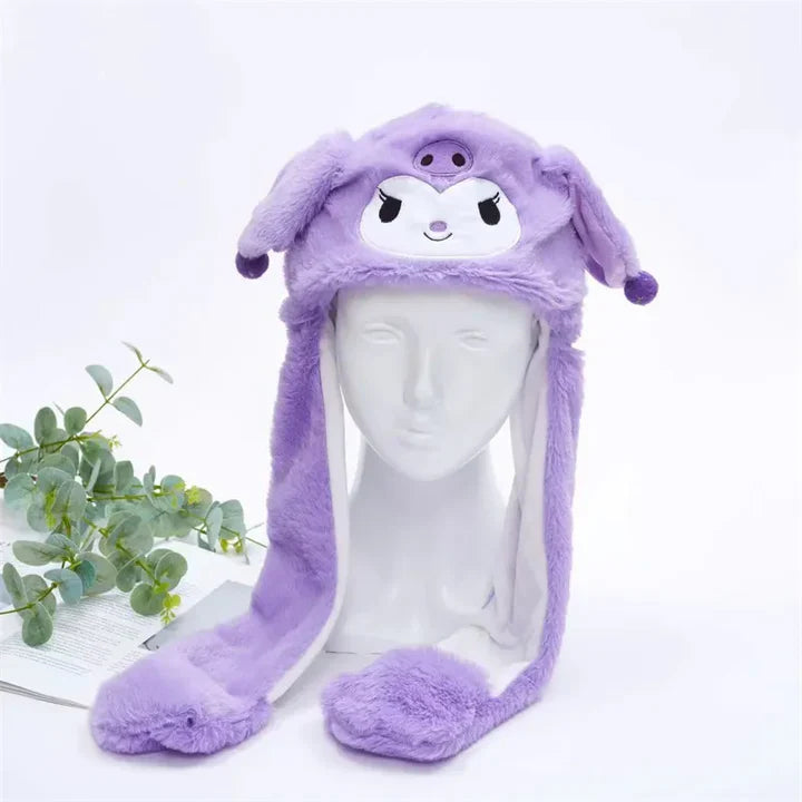 Bounce Bunny – Niedliche Mütze mit beweglichen Ohren für Spaß und Wärme