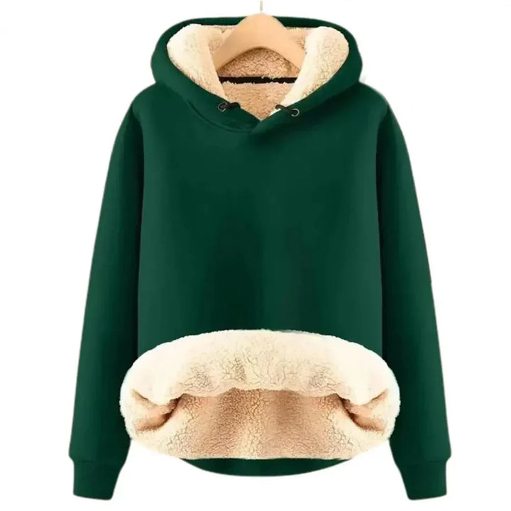Weicher und warmer Damen-Hoodie mit kuscheligem Fleecefutter