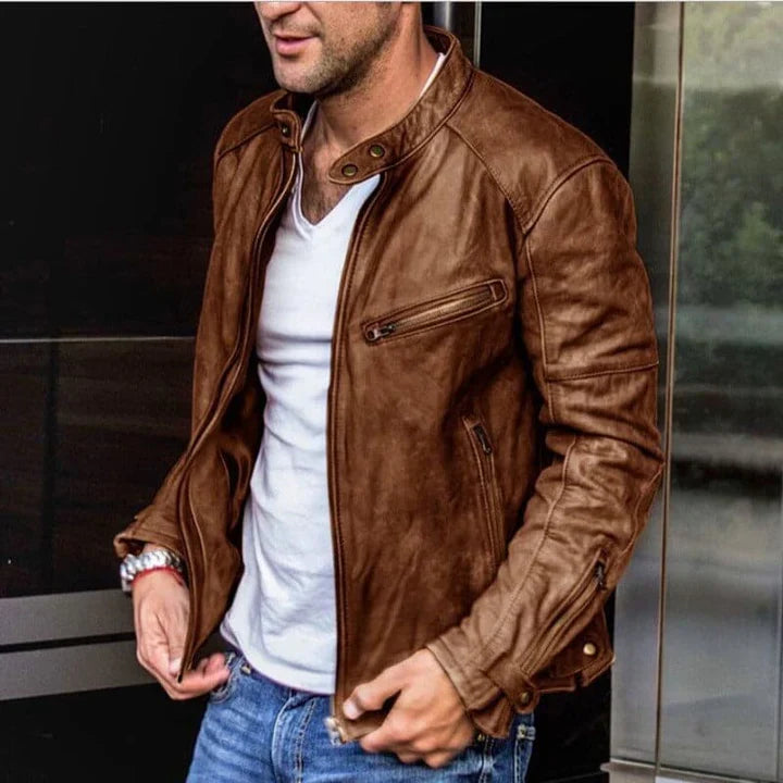 Jeecey Kunstlederjacke  Zeitloser Stil für Alltag und Freizeit