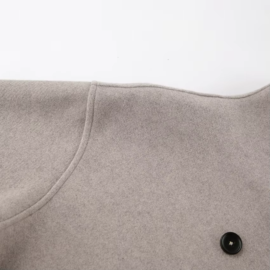 Vintage-Wollmantel für Damen
