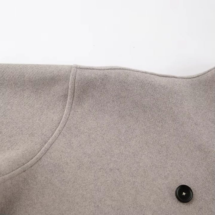 Vintage-Wollmantel für Damen