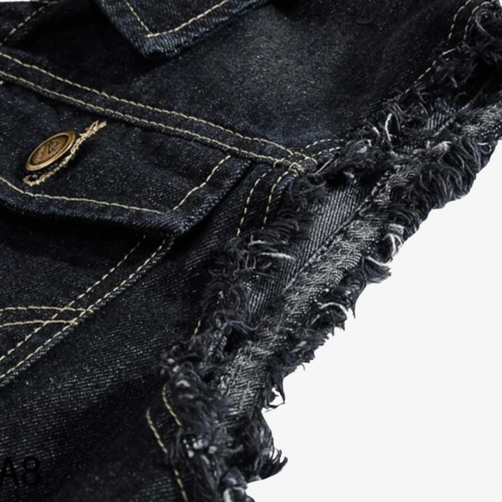 Retro-Jeansweste Liam – Klassischer Stil trifft moderne Funktionalität