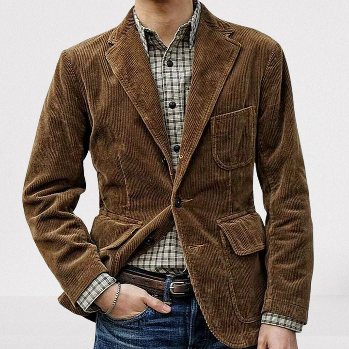 Herrenjacke aus Cord