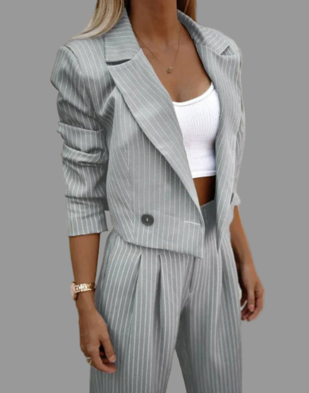 Damen-Anzug-Set – Moderner Stil mit vielseitiger Tragemöglichkeit