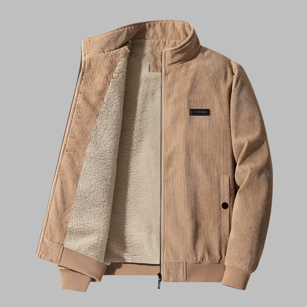 Herren-Winterjacke aus Cord