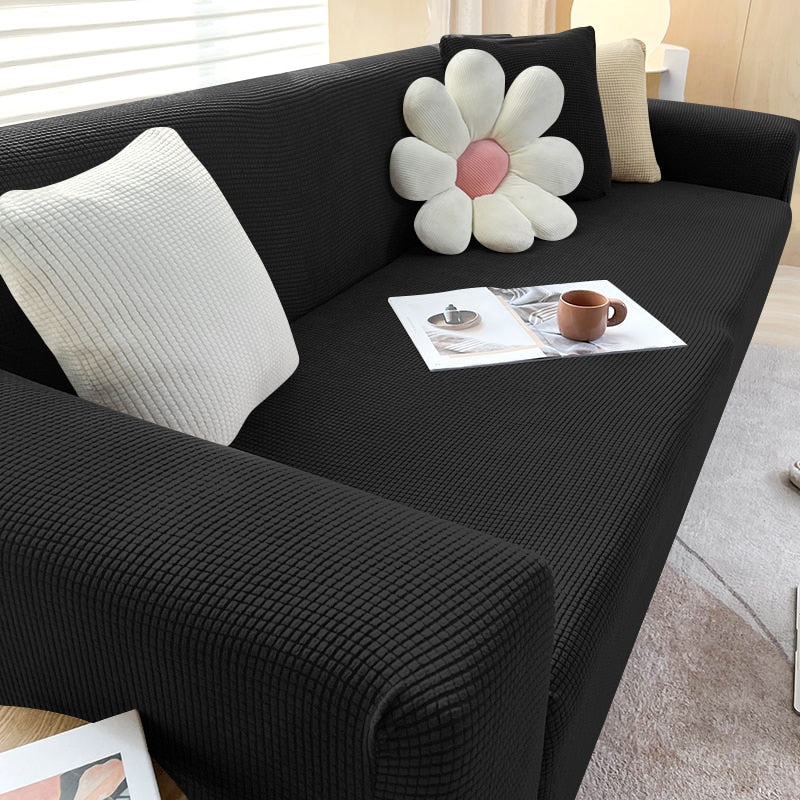 Regelbarer Sofaüberwurf mit Textur