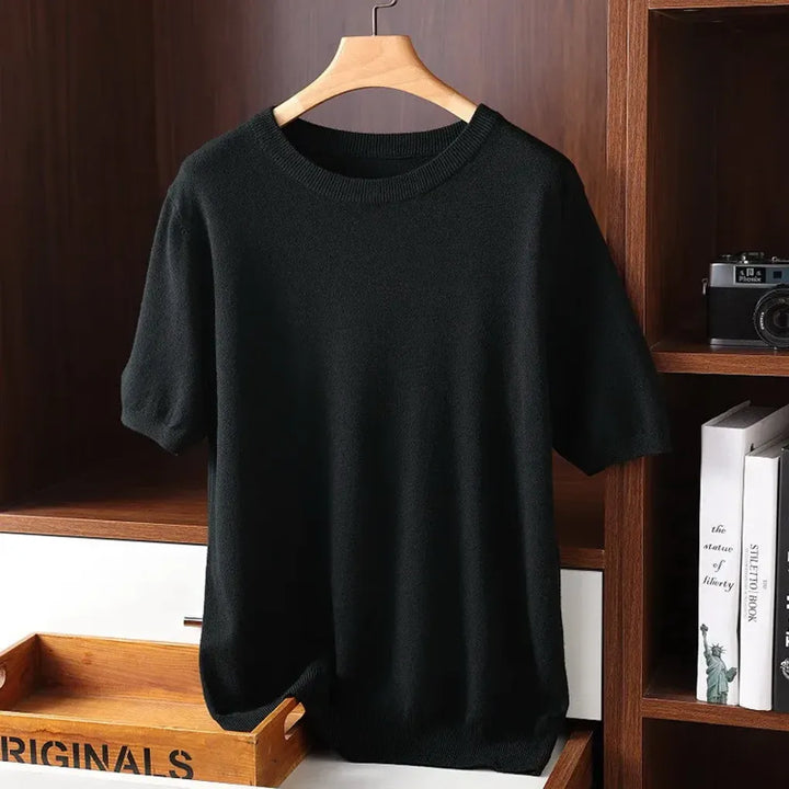 Herren-T-Shirt mit Rundhalsausschnitt