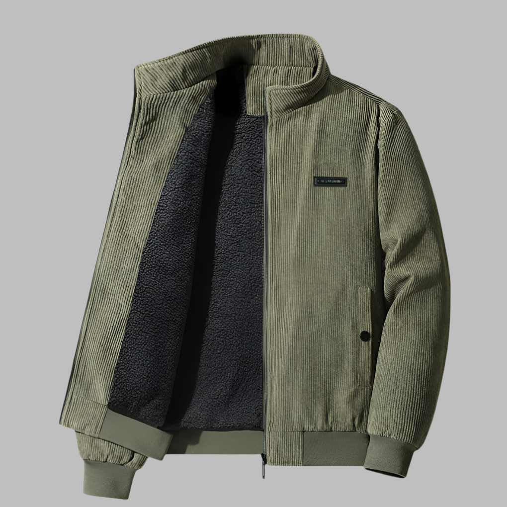Herren-Winterjacke aus Cord