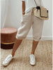 Stylische Sommerhose aus Leinen für Damen