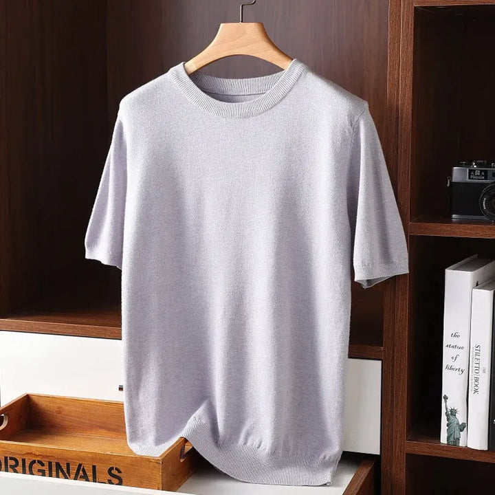 Herren-T-Shirt mit Rundhalsausschnitt