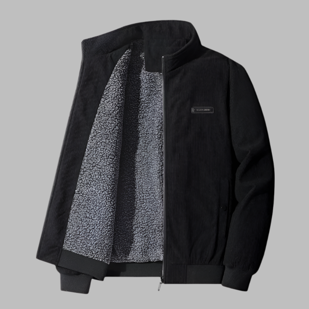 Herren-Winterjacke aus Cord