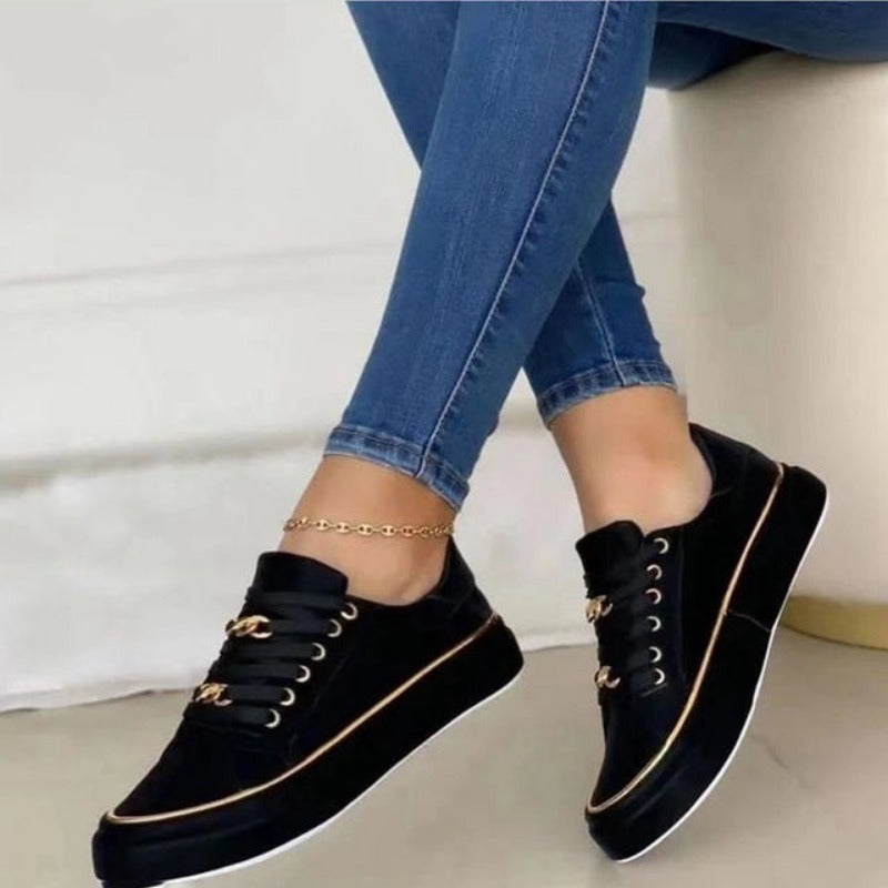 Trendige Damen-Sneaker mit minimalistischem Design und maximalem Komfort