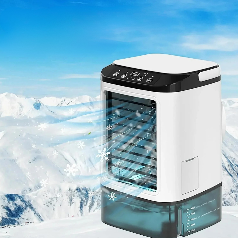 Tragbare Klimaanlage mit 3 Geschwindigkeitsstufen und Ultraschallkühlung