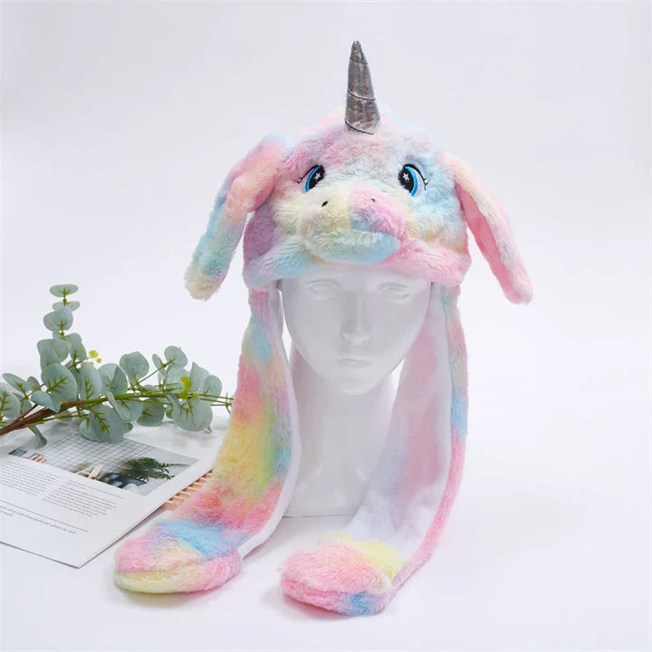Bounce Bunny – Niedliche Mütze mit beweglichen Ohren für Spaß und Wärme