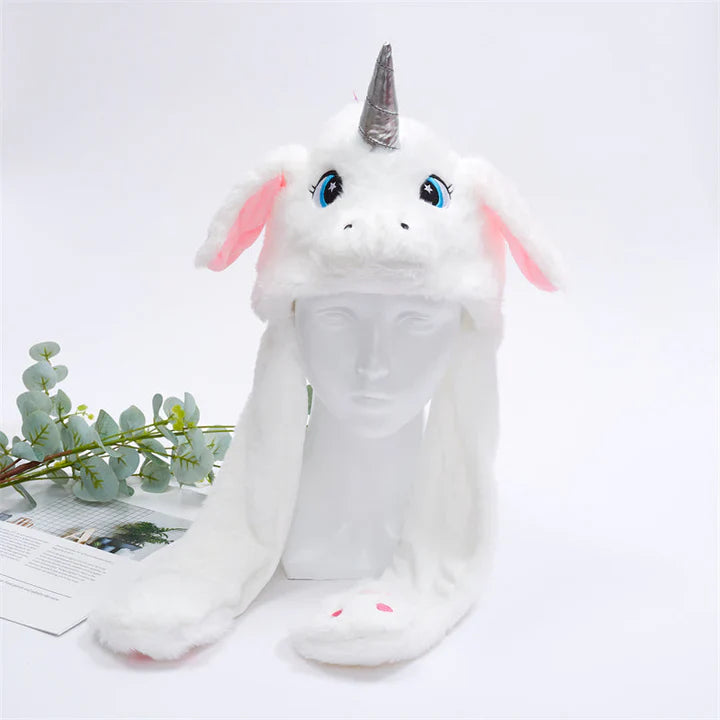 Bounce Bunny – Niedliche Mütze mit beweglichen Ohren für Spaß und Wärme