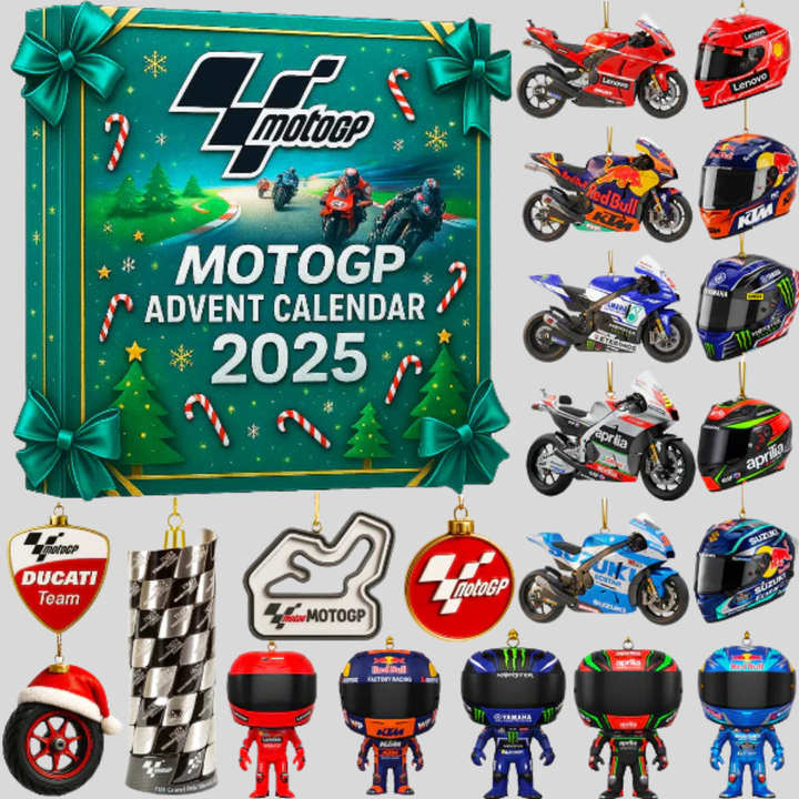 MotoGP™-Adventskalender 2025 – 24 Tage Rennsport-Sammlerstücke