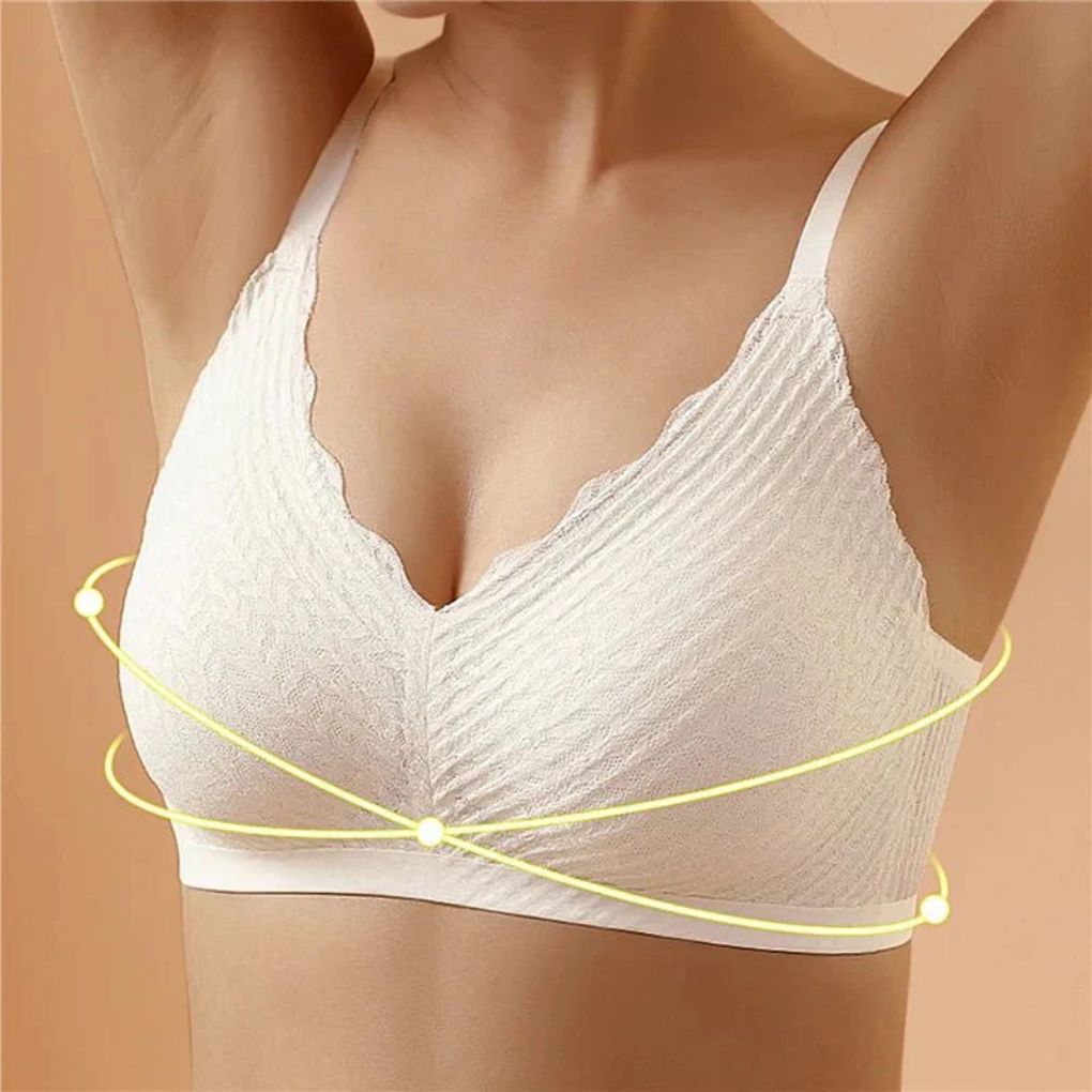 Drahtloser Spitzen-Bralette