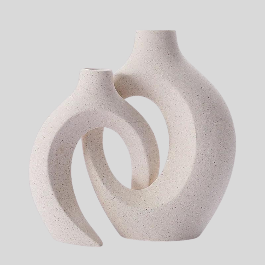 ScandiVase – Minimalistisches Keramikvasen-Set