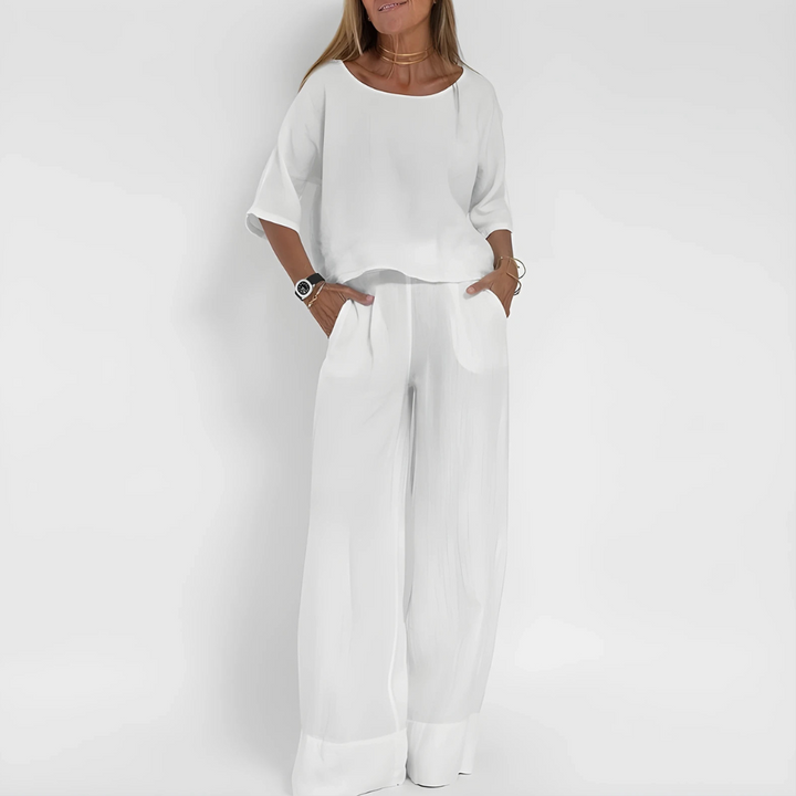 Damen Relaxed Fit Zwei-Teile-Set