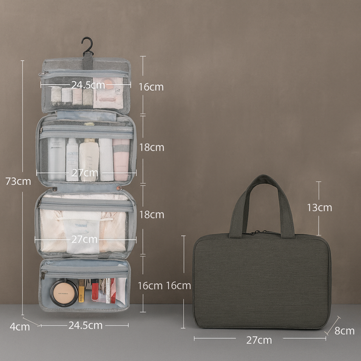Toilettenartikel-Organizer mit mehreren Fächern