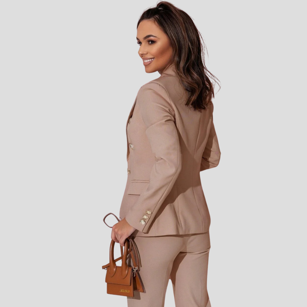 Damen Elisea Blazer Set – Moderner Sommeranzug