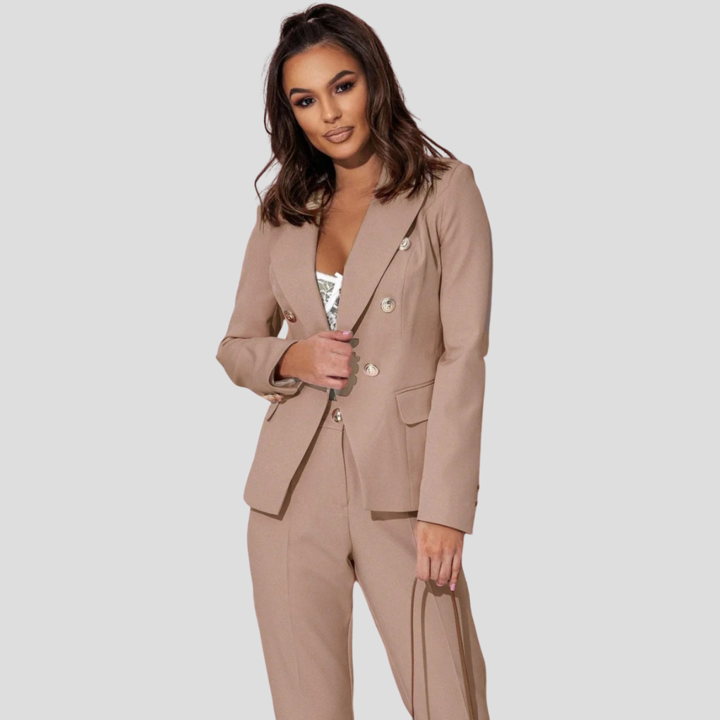 Damen Elisea Blazer Set – Moderner Sommeranzug