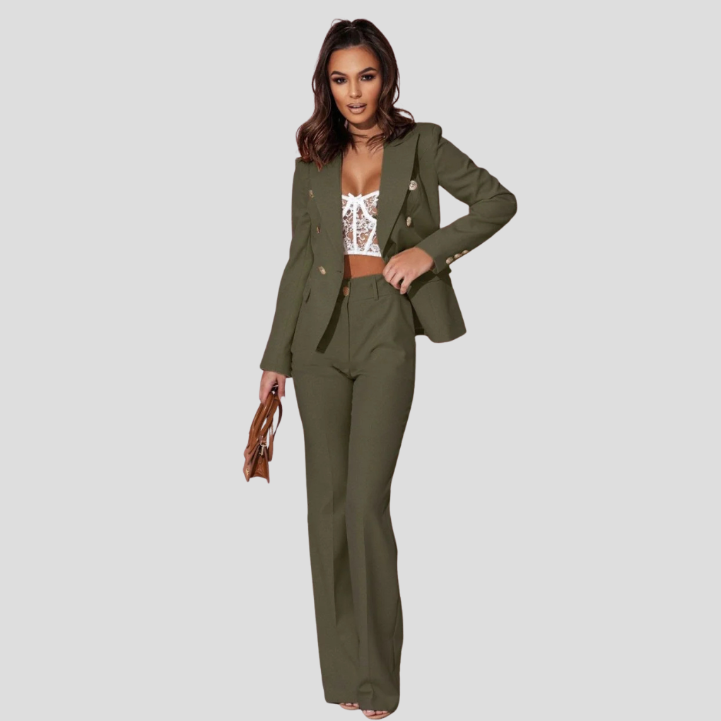 Damen Elisea Blazer Set – Moderner Sommeranzug
