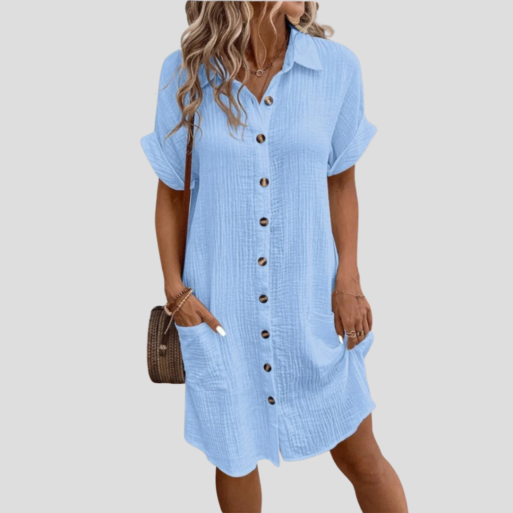 Damen-Hemdkleid