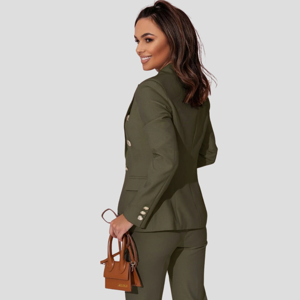 Damen Elisea Blazer Set – Moderner Sommeranzug