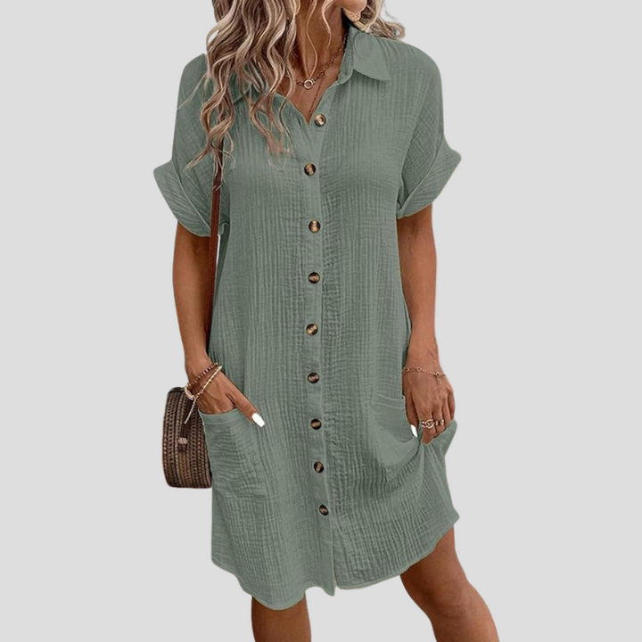 Damen-Hemdkleid