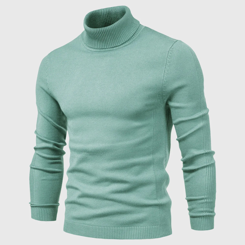 Waschbarer Rollkragenpullover für Herren