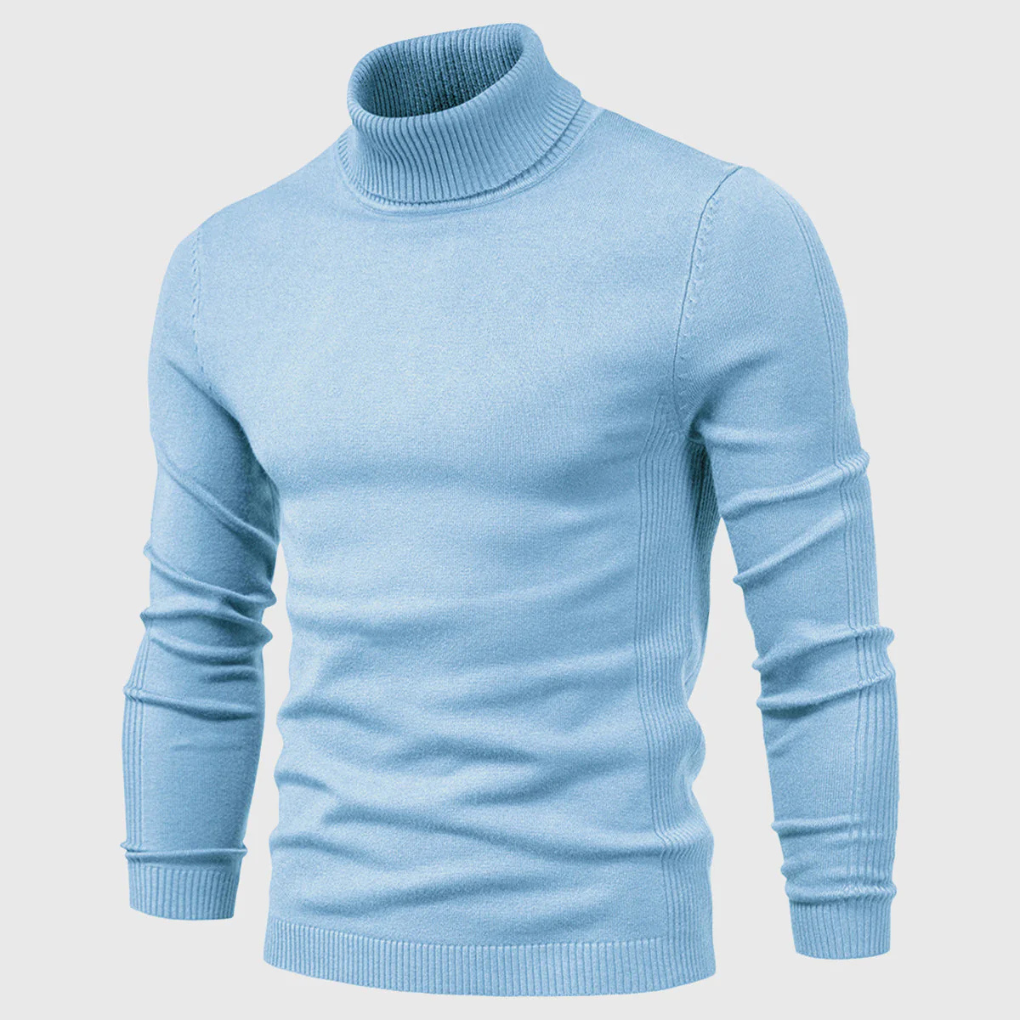 Waschbarer Rollkragenpullover für Herren