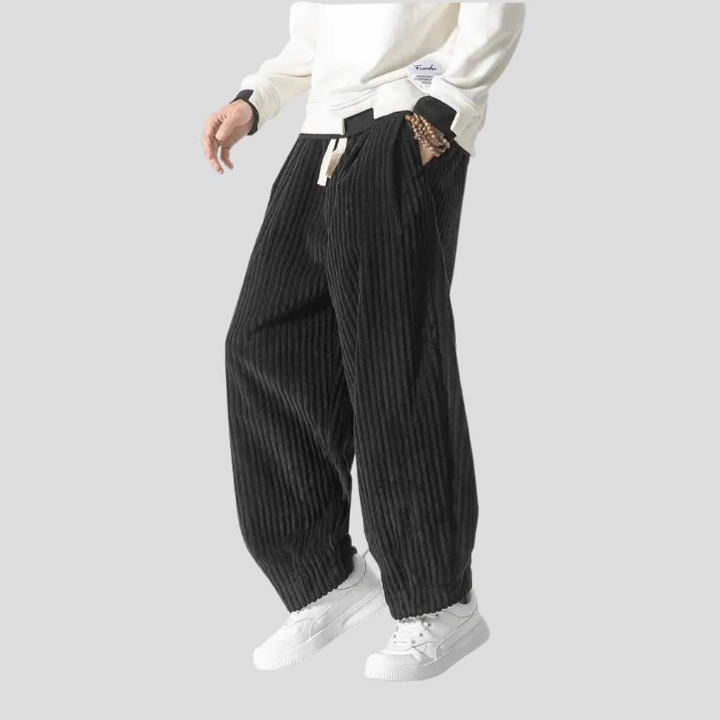 Herren-Lockere gerade Hose