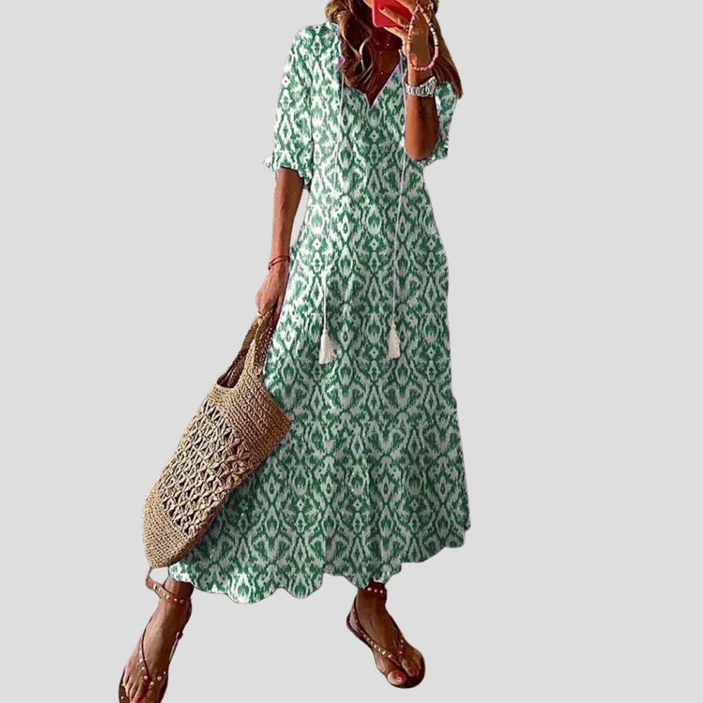 Bohemian Maxikleid für Damen
