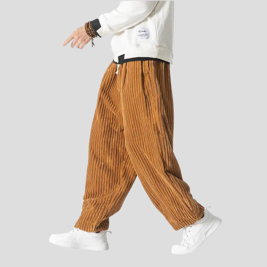 Herren-Lockere gerade Hose