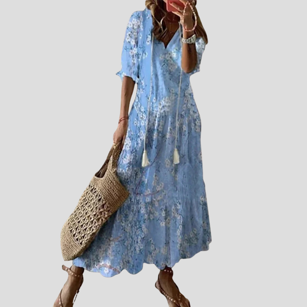 Bohemian Maxikleid für Damen