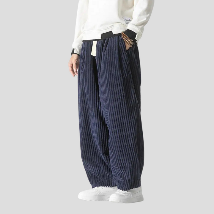 Herren-Lockere gerade Hose