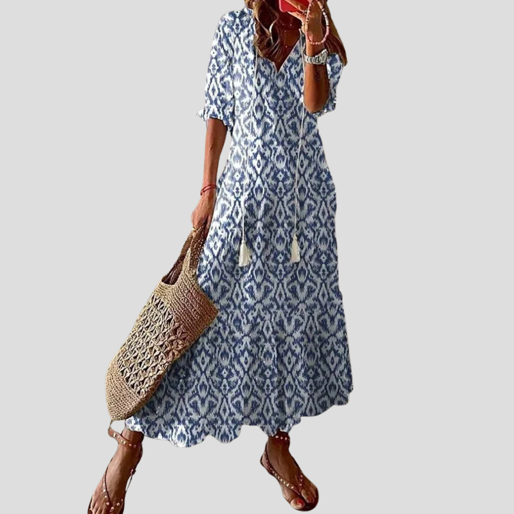 Bohemian Maxikleid für Damen