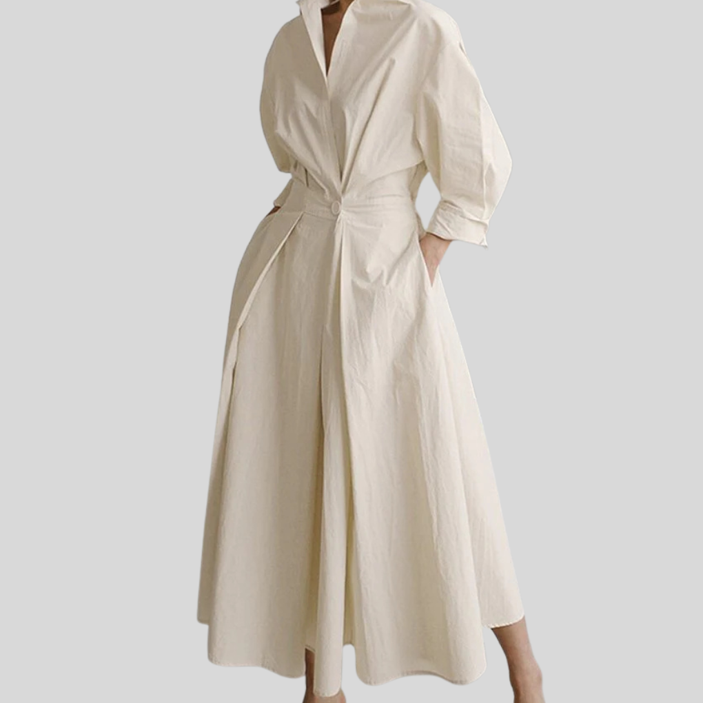 Damenkleid – Moderne Eleganz mit raffinierten Details