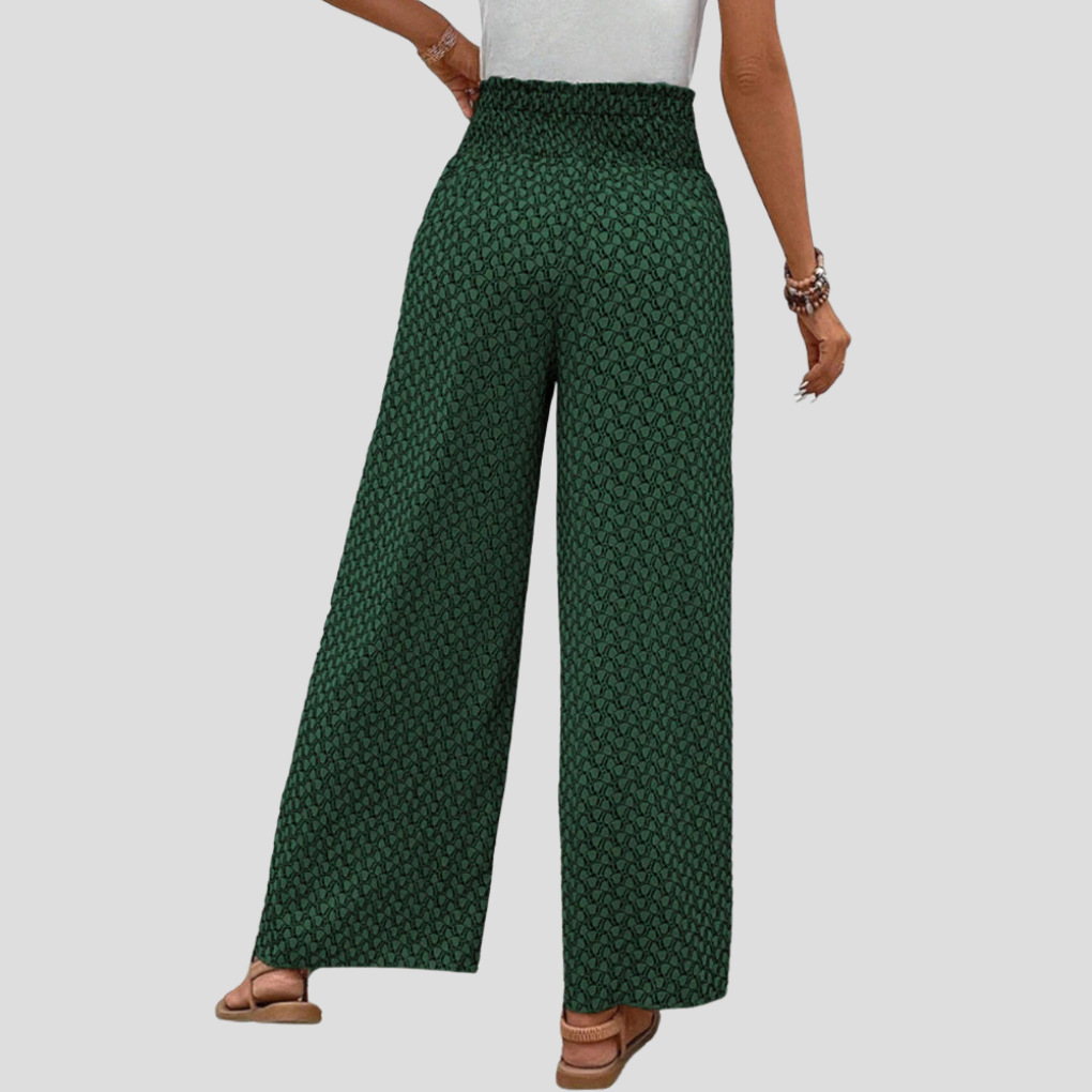 Moderne Hose mit geometrischem Druck