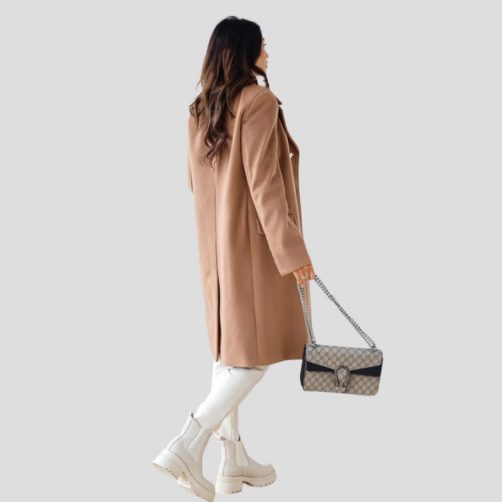 Zweireihiger Mantel für Damen